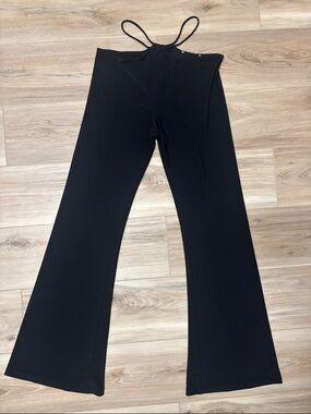 Olive & Oak Black Wide-Leg Pant